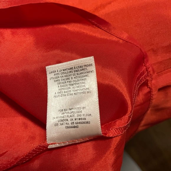 Anthropologie Maeve Handkerchief High Low Dress - Picture 6 of 6